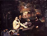 Eduard Manet Dejeuner Sur L'Herbe painting